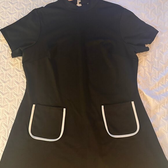 Smak Parlour Black Mini Dress - 3X / 20 - Picture 6 of 7